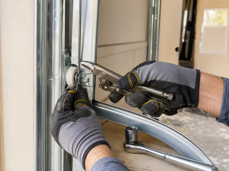 Garage Door Cable & Roller Repair | Frayed Cables & Noisy Rollers